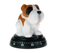 Bengt 10001080 Minuteur Forme de Chien 9 x 8,3 x 8 cm