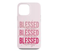 Béni Aujourd'hui, béni Demain, bienheureux Toujours la Foi Coque pour iPhone 13 Pro Max