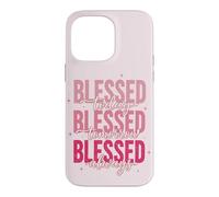Béni Aujourd'hui, béni Demain, bienheureux Toujours la Foi Coque pour iPhone 14 Pro Max