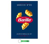 Beni Culinari Lot de 12 pâtes Gnocchi N°85 Lot de 12 pâtes 100 % italiennes 500 g + porte-clés Beni Culinari
