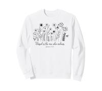 béni est celui Que Les Hommes chrétiens Aiment Dieu Jésus Sweatshirt