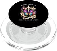 Béni par Dieu dirigé par Le Papillon chrétien du Saint-Esprit PopSockets PopGrip pour MagSafe