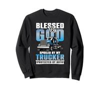 Béni par Dieu, gâté par Mon Camionneur, protégé par Les Deux Sweatshirt