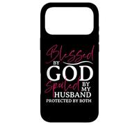 Béni par Dieu gâté par Mon Mari et ma Femme, Mère Christian Coque pour iPhone 17 Pro Max