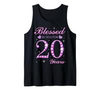Béni par Dieu pour la fête du 20e Anniversaire de nos 20 Ans Débardeur