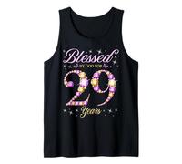 Béni par Dieu pour la fête du 29e Anniversaire de 29 Ans Débardeur