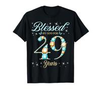 Béni par Dieu pour la fête du 49e Anniversaire de 49 Ans T-Shirt