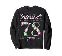 Béni par Dieu pour la fête du 78e Anniversaire de nos 78 Ans Sweatshirt