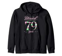Béni par Dieu pour la fête du 79e anniversaire des 79 ans Sweat à Capuche