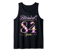 Béni par Dieu pour la fête du 84e Anniversaire de nos 84 Ans Débardeur