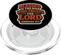 Béni Soit l'homme Qui Fait Confiance au Seigneur, Verset de la Bible chrétienne PopSockets PopGrip pour MagSafe