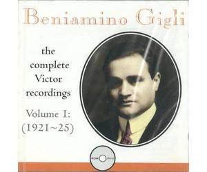 Beniamino Gigli - Cpte.Victor Recs.1921 [Import]