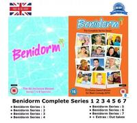 Benidorm Complete Series 1-7 + Extras - Coffret Dvd Intégral, Région 2