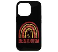 Benidorm Vintage Rainbow Vacation Souvenir Espagne Coque pour iPhone 13 Pro