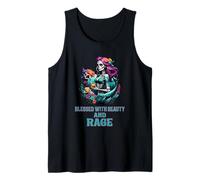 Bénie de beauté et de Rage, Maman ménopausée de Sassy Sugar Skull Débardeur