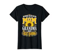 Bénie d'être appelée Maman, Grand-mère et arrière-Grand-mère T-Shirt
