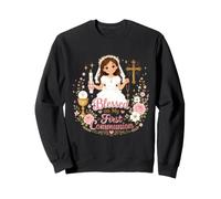 Bénie Lors de ma première Communion - Fille catholique Sweatshirt