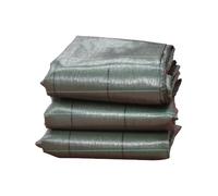 BENIMELI Tapis de Sol Tente 3x4 M - Bache avec Oeillets Robuste pour Camping Car - Densité 130 g/m² - Bache de Sol Verte Résistante, Respirante et Multifonction pour Extérieur