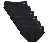 Benirap Culotte Menstruelle 60ML, Absorption Élevée Culotte Menstruelle Flux Tres Abondant, Respirant sous-Vêtements Menstruels Femme (Lot 3) Noir Bleu Gris