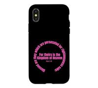 Bénis soient-Ils. Citation de la Bible Coque pour iPhone X/XS