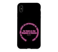 Bénis soient-Ils. Citation de la Bible Coque pour iPhone XS Max