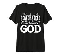 Bénis soient Les Artisans de Paix - Citation inspirante T-Shirt Haut de Gamme