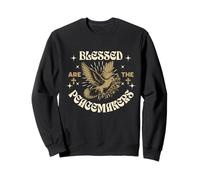 Bénis sont Les Artisans de la Paix - pour Les adeptes chrétiens Sweatshirt