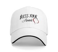BÉNISSEZ Votre Coeur Art Lettre Casquette de Baseball Kpop Rock Dropshipping Trucker Hat Unisexe-Teens Casual Print Casquettes de Baseball