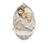 Bénitier mural bassin à eau bénite Ornements Muraux d'Art Religieux en | Bénitier mural catholique Pour Fêtes d'Anniversaire Bureaux Maison Chambre Porte Fenêtre Arbre École Dortoir Appa