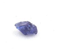 BENITOITE - Pierre Naturelle en Provenance des USA, San Benito Co. Rare Cristal Bleu Brillant 0.300 ct - Certificat d'Authenticité Inclus 4 x 4 x 3 mm Bleu G