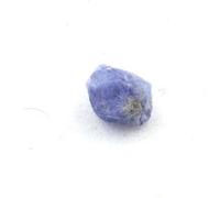 BENITOITE - Pierre Naturelle en Provenance des USA, San Benito Co. Rare Cristal Bleu, Collection Minéralogie 0.440 ct - Certificat d'Authenticité Inclus 4 x 4 x 3 mm Bleu G