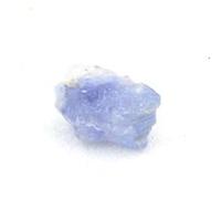 BENITOITE - Pierre Naturelle en Provenance des USA, San Benito Co. Rare Cristal Bleu, Collection Minéralogie 0.730 ct - Certificat d'Authenticité Inclus 5 x 4 x 4 mm Bleu G