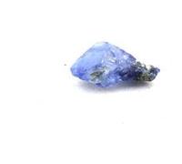 BENITOITE - Pierre Naturelle en Provenance des USA, San Benito Co. Rare Cristal Bleu, Collection Minéralogie 0.675 ct - Certificat d'Authenticité Inclus 8 x 4 x 2 mm Bleu G