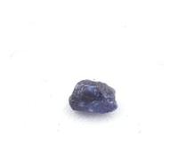 BENITOITE - Pierre Naturelle en Provenance des USA, San Benito Co. Rare Cristal Bleu, Collection Minéralogie 0.290 ct - Certificat d'Authenticité Inclus 3 x 3 x 3 mm Bleu G