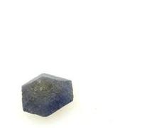 BENITOITE - Pierre Naturelle en Provenance des USA, San Benito Co. - Rare Cristal Bleu, Gemme Précieuse 0.165 ct - Certificat d'Authenticité Inclus 4 x 4 x 1 mm Bleu G