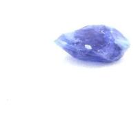 Pierre - Benitoite - San Benito Co. - 0.500 ct - Certificat d'authenticité - Gris