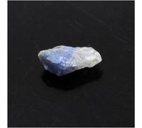 BENITOITE - Pierre Naturelle en Provenance des USA, Santa Rita Peak - Rare Cristal Bleu, Gemme Précieuse 0.150 ct - Certificat d'Authenticité Inclus 4 x 3 x 1 mm Bleu G