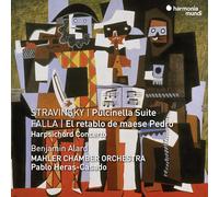 Benjamin Alard–Stravinsky:Pulcinella Suite·Falla:El Retablo de Maese Pedro & Harpsichord Concerto–CD