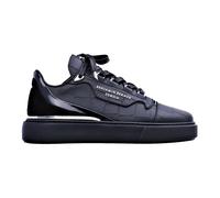 Benjamin Berner, Homme, Chaussures, Noir, Taille: 45 EU Portefeuille Élégant en Cuir Noir Croco