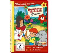 Benjamin Blümchen – Série Classic, épisode 1 : Zookonzert/Detektiv – DVD – Allemand