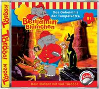 Benjamin Blümchen 081. Das Geheimnis der Tempelkatze. CD