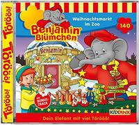 Benjamin Blümchen – Folge 140 : Weihnachtsmarkt im Zoo – CD