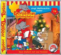 Benjamin Blümchen Folge 74: Benjamin singt Weihnachtslieder (CD)