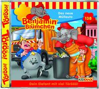 Benjamin Blümchen – Folge 138: Das neue Müllauto – CD – Kiddinx Entertainment