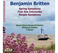 Pears, Britten, Ayo – Simple Symphony, Spring Symphony, Four Sea Interludes – Alto