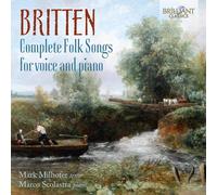 Benjamin Britten Britten: Complete Folk Songs for Voice and Piano (CD) Album