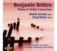 Benjamin Britten – Concertos pour piano et violon (Servadei, Azizian, Vanska) – CD – Alto