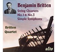 Benjamin Britten - String Quartets No. 1 No. 3/Simple Symphony - C - F600z
