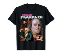 Benjamin Franklin American History - Inspiration rétro des années 90 T-Shirt