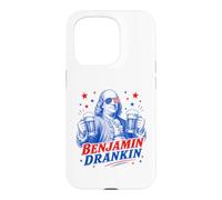 Benjamin Franklin Drankin Drankin Funny Vintage USA Beer Lovers Coque pour iPhone 15 Pro